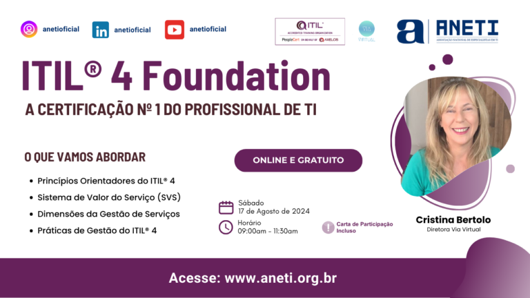 Treinamento ITIL® 4 Foundation